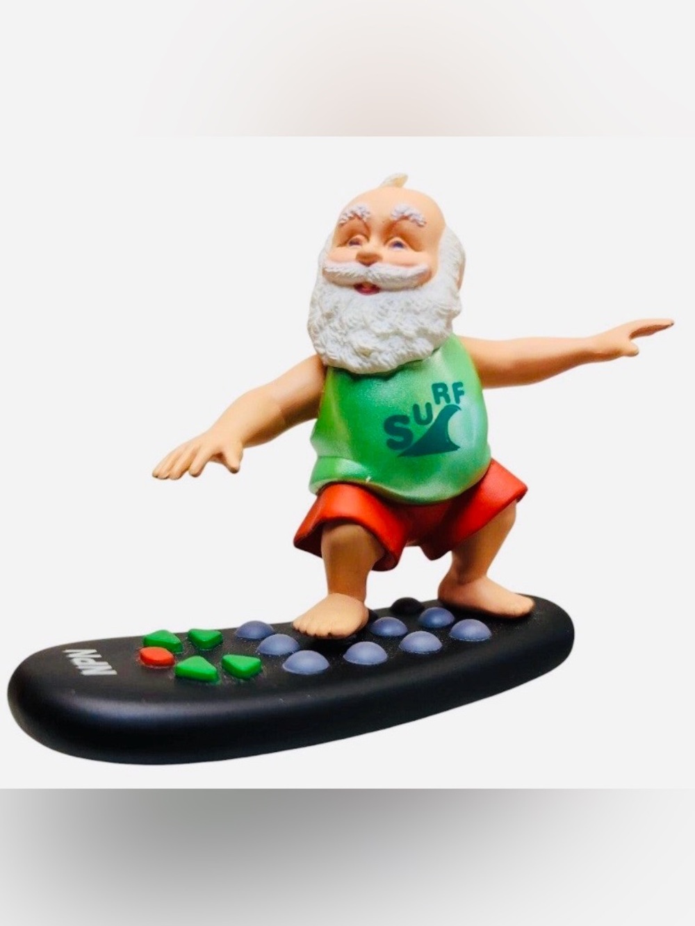2000 North Pole Network Santa Claus Hallmark Surfing Grandpa